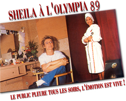 SHEILA A L'OLYMPIA 89 ...